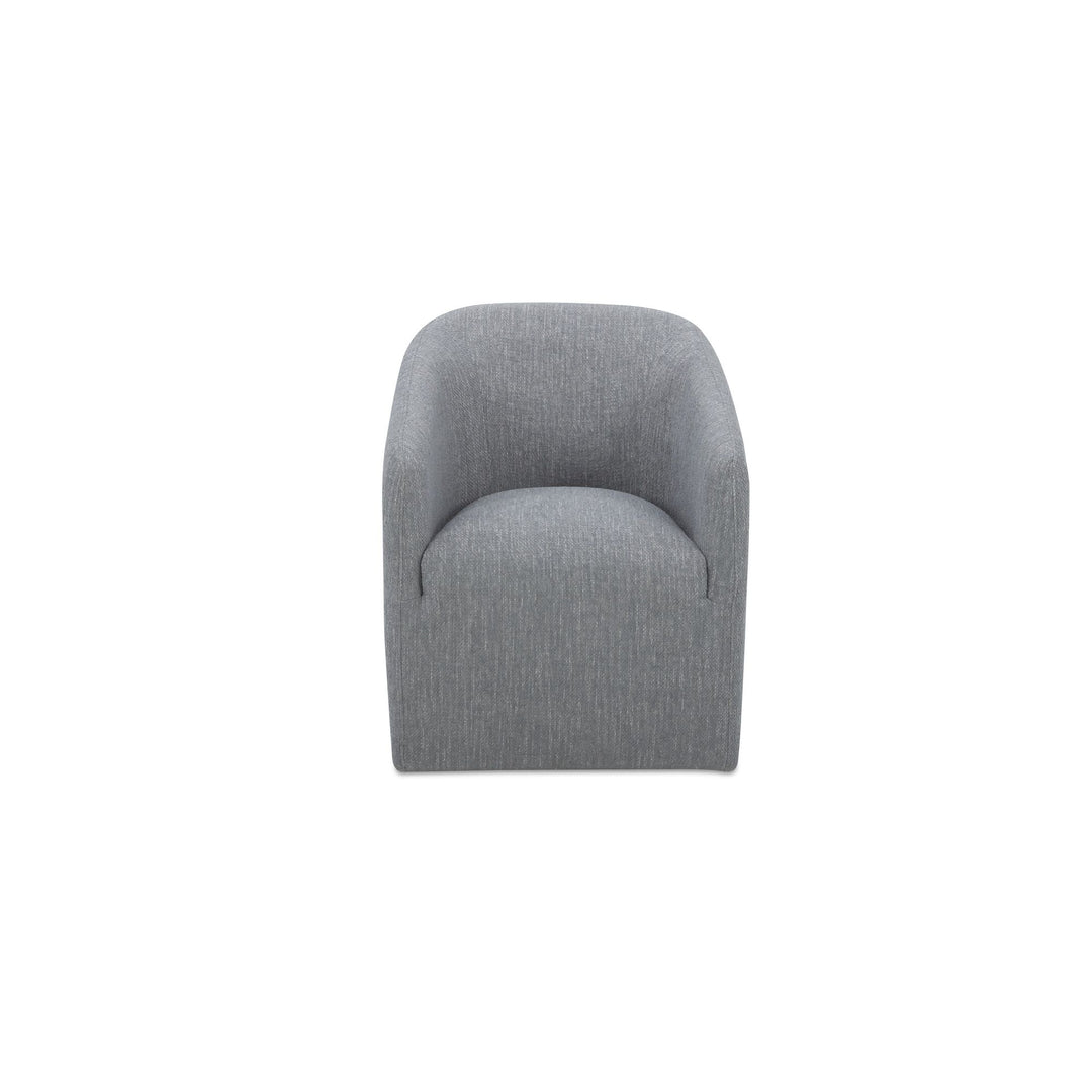 Sandy - Rolling Dining Chair - Gray