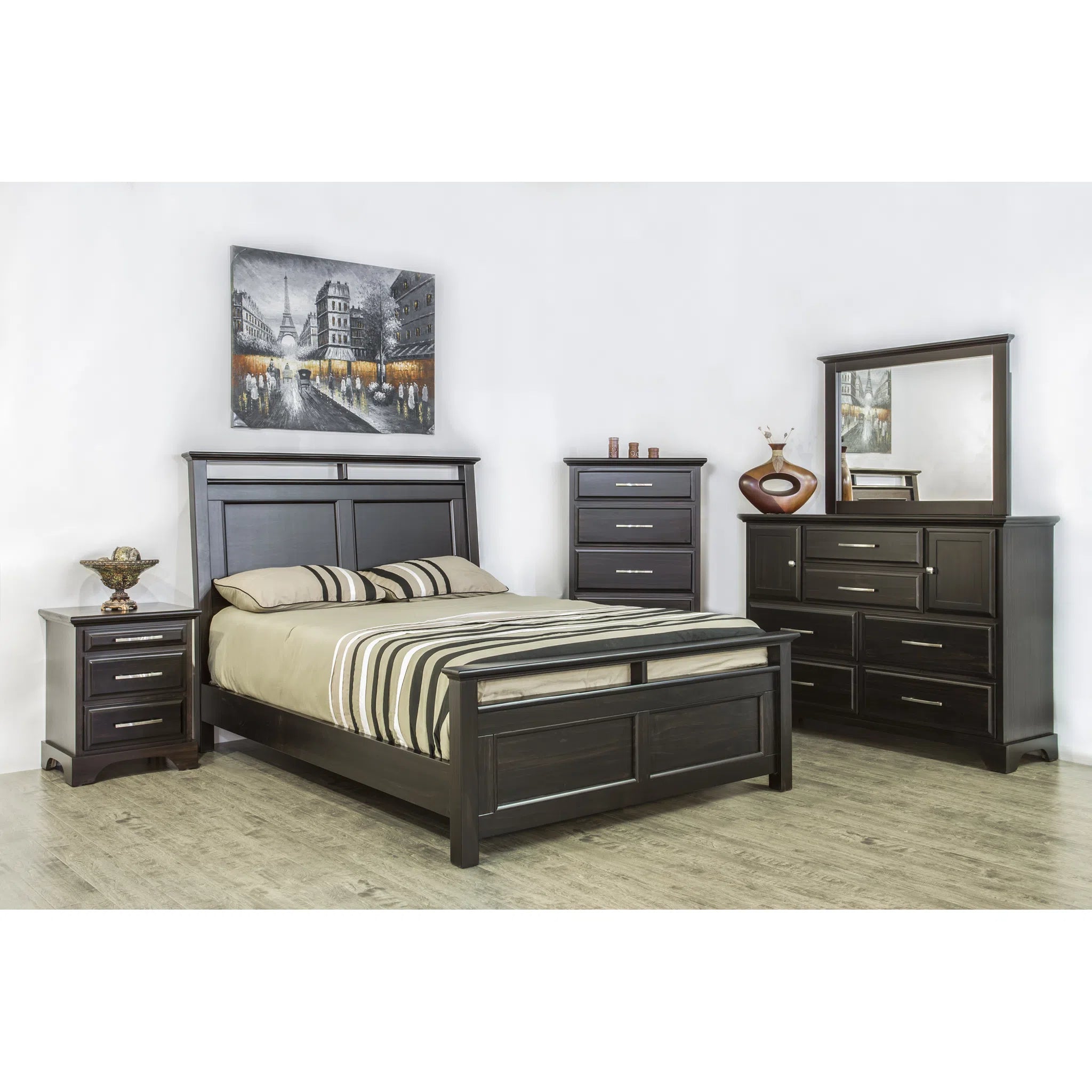 Sameena Queen Panel Bed
