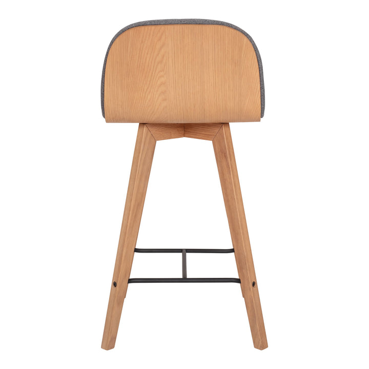 Napoli - Counter Stool - Gray