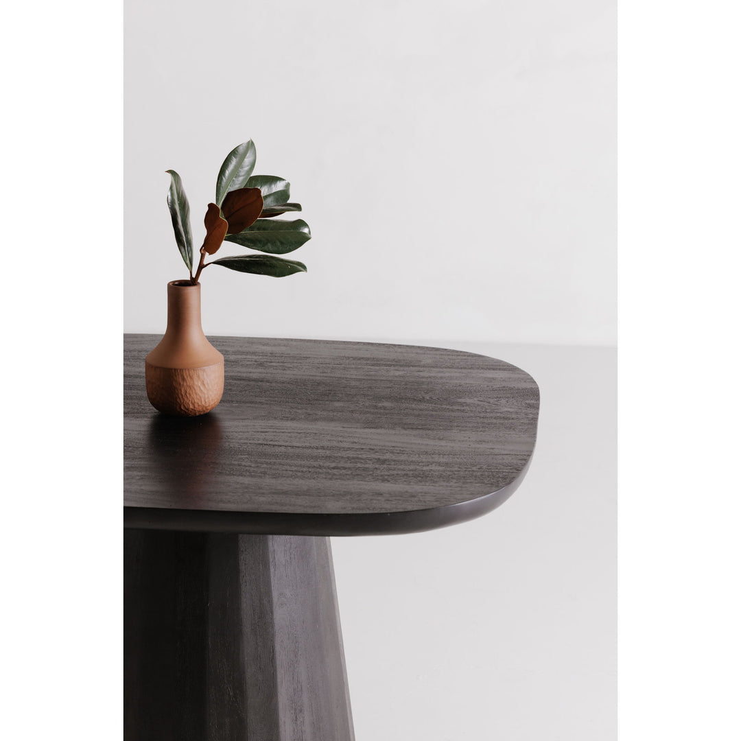 Freed - Dining Table - Black - Acacia Wood