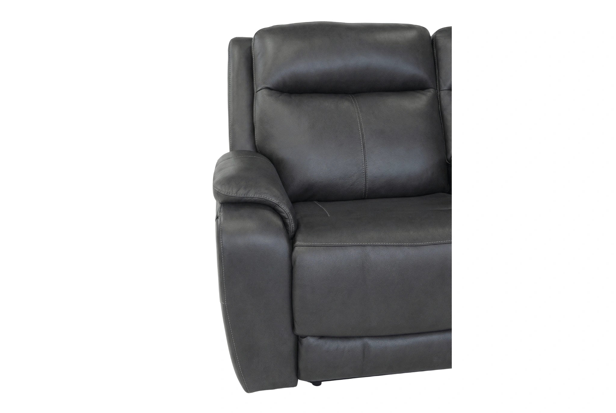 Kona Leather Power Reclining Sectional