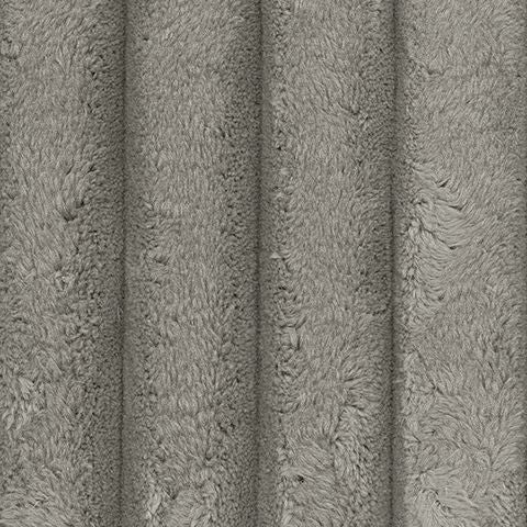 Lindyn - Oversized Swivel Accent Chair - Fabric - Fog