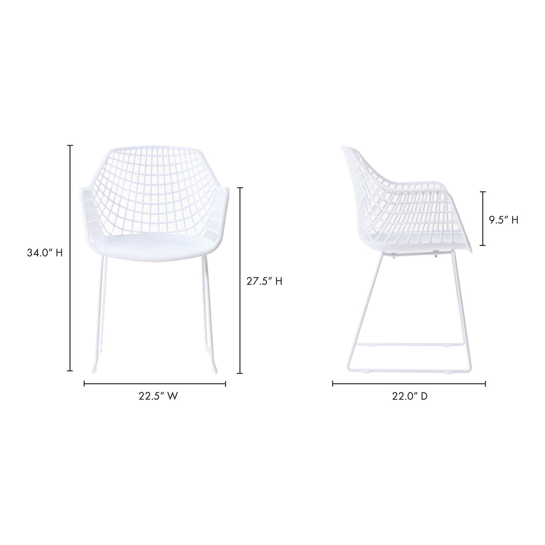 Honolulu - Chair (Set of 2) - White