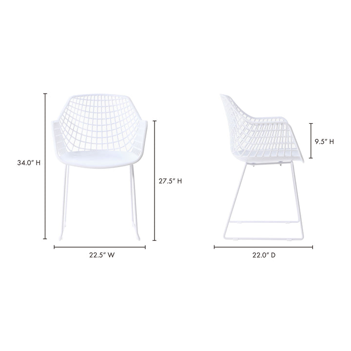 Honolulu - Chair (Set of 2) - White