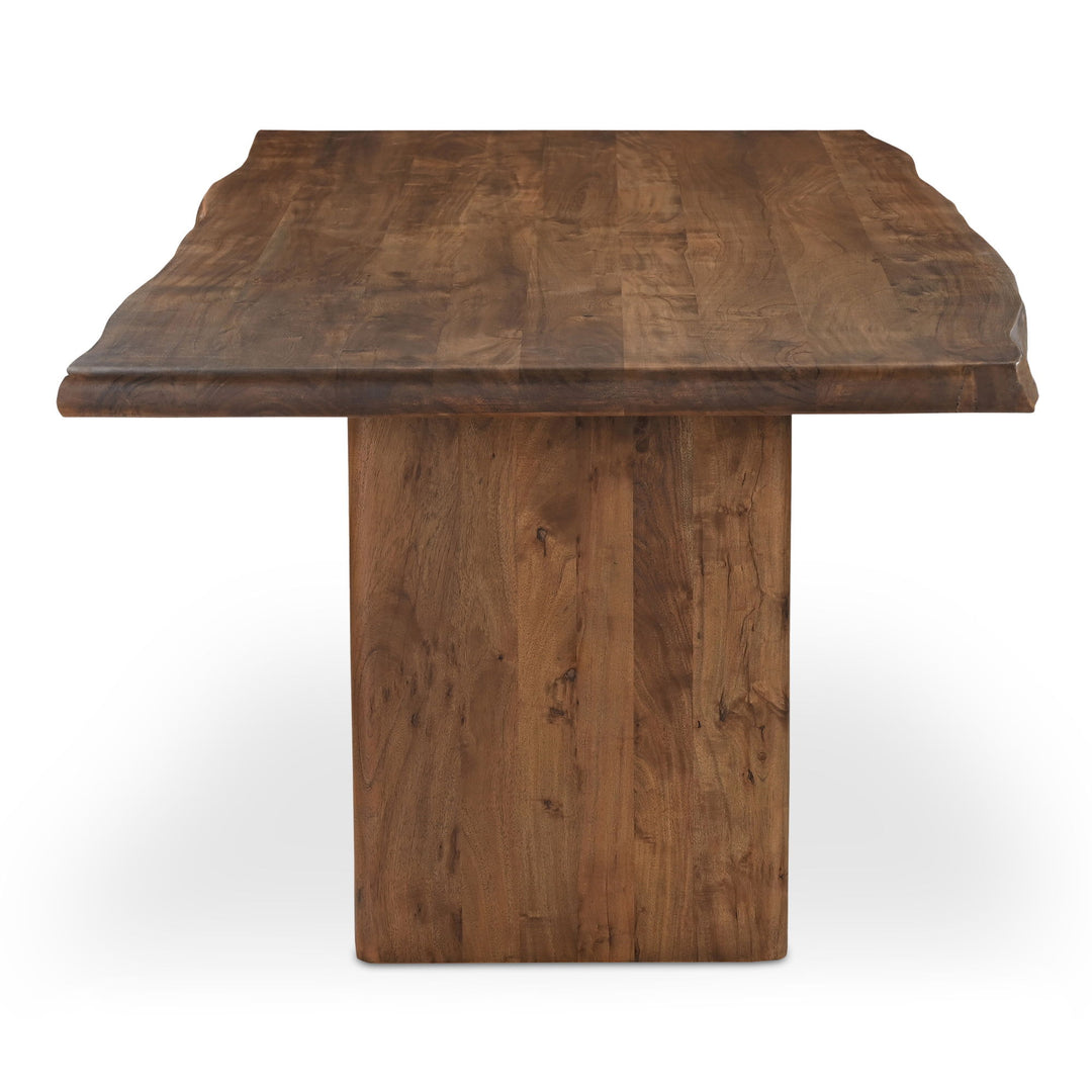 Lila - Large Dining Table - Brown