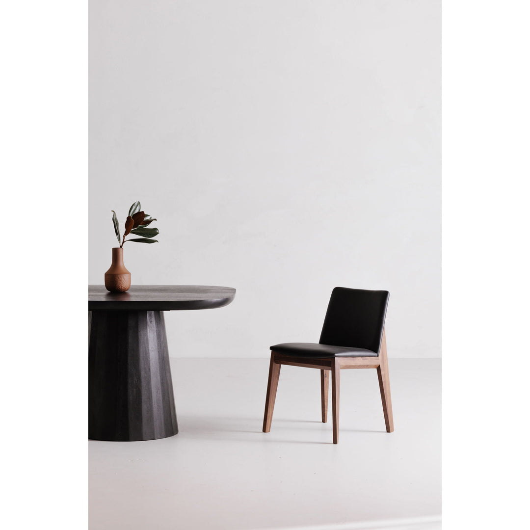 Deco - PVC Dining Chair (Set of 2) - Ebony