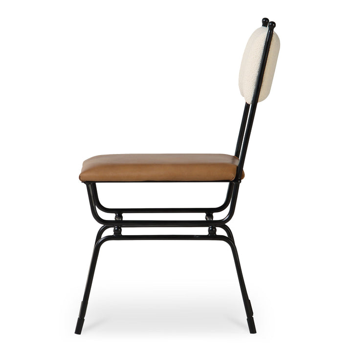 Posta - Dining Chair - Brown / Beige