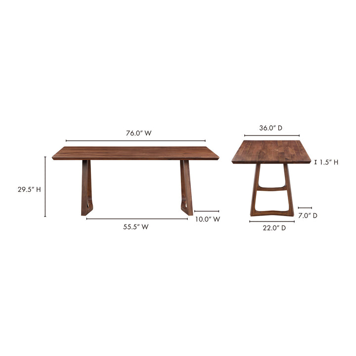 Silas - Dining Table - Natural