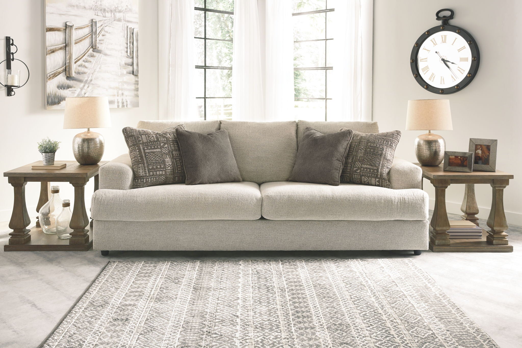 Soletren - Sofa - Stone