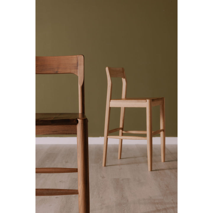 Owing - Counter Stool - Natural Walnut