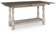 Havalance - Flip Top Sofa Table - Gray / White