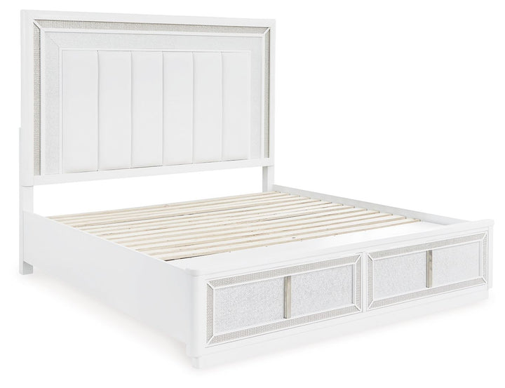 Chalanna - Upholstered Storage Bed