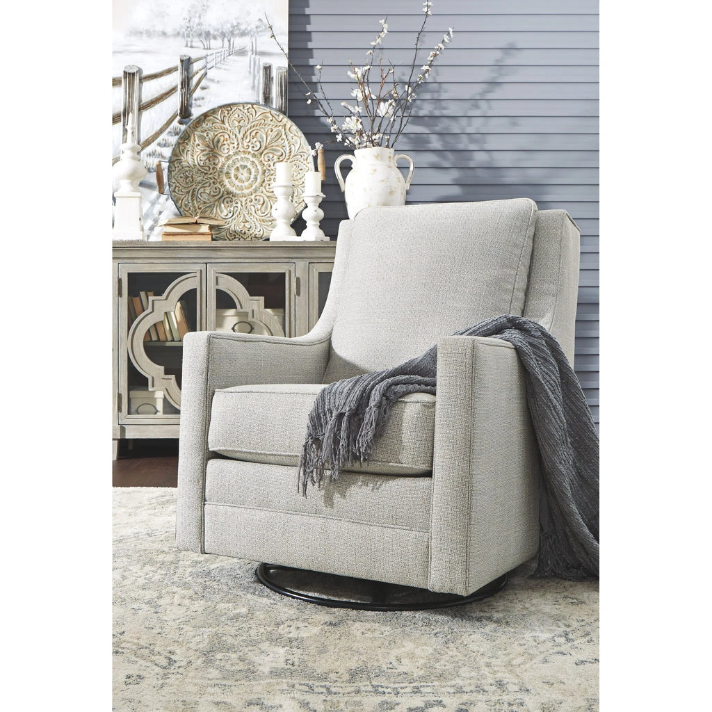 Karla dubois hemingway discount swivel accent chair