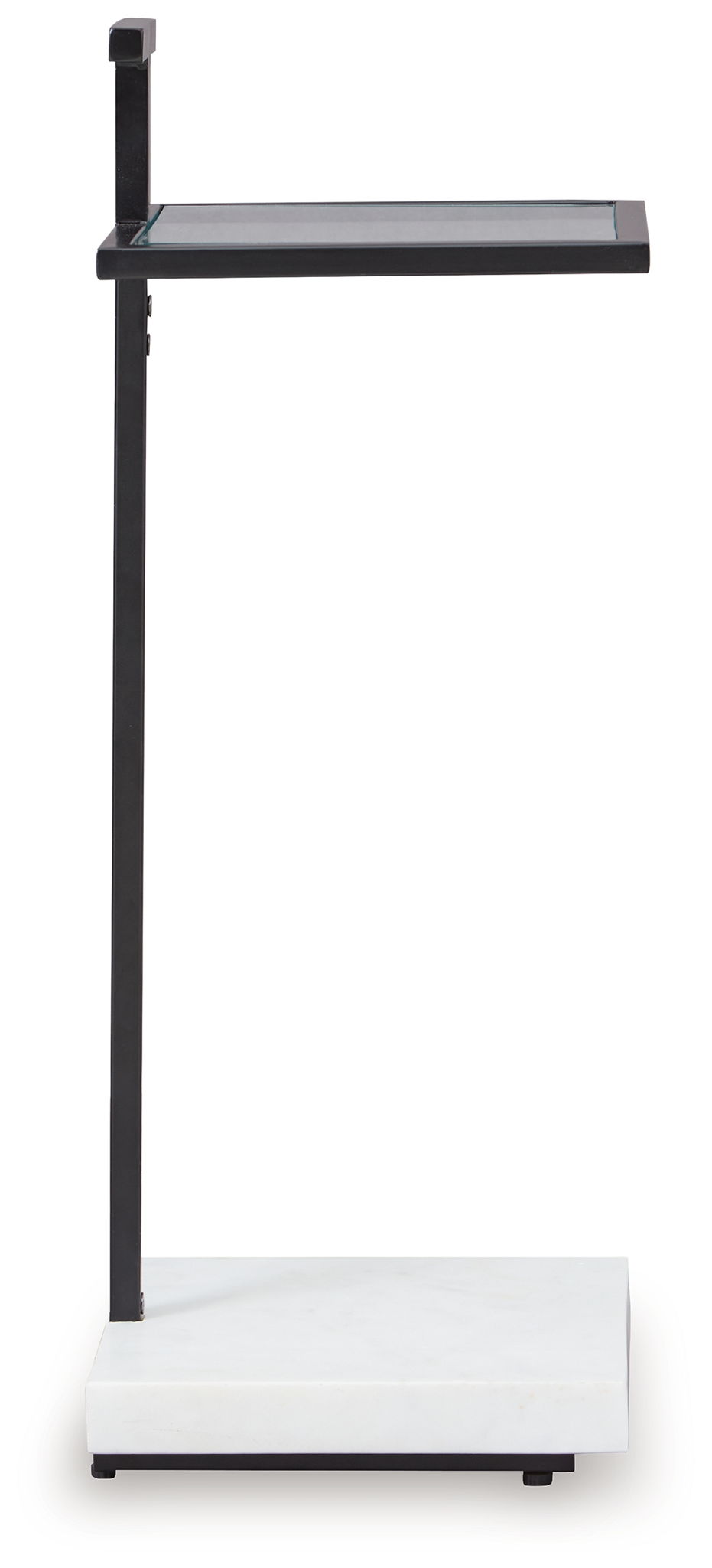 Mannill - Accent Table - Black / White