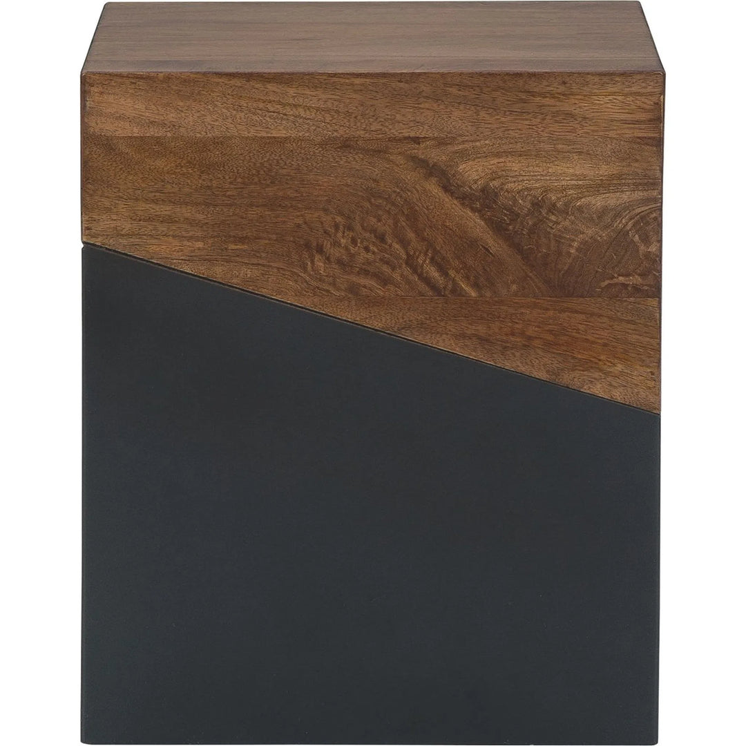 Ashley A4000311 Trailbend - Brown/Gunmetal - Accent Table