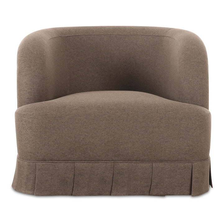 Maren - Swivel Chair - Dark Brown