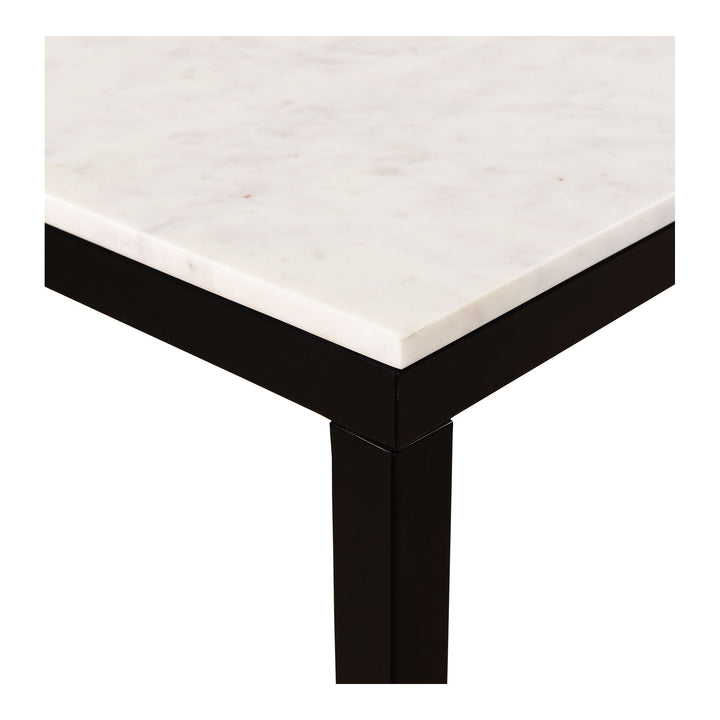 Parson - Marble Dining Table Small - Black