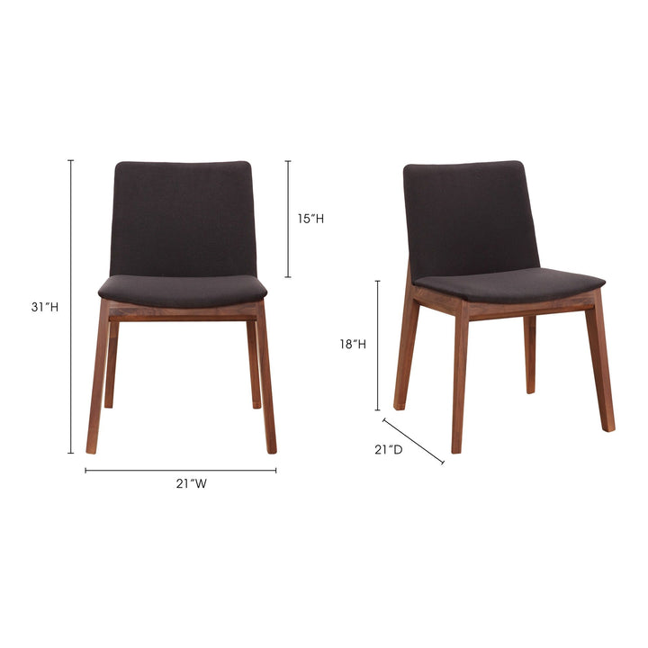 Deco - Dining Chair (Set of 2) - Black