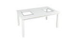 Urban Icon White Rectangular Dining Table