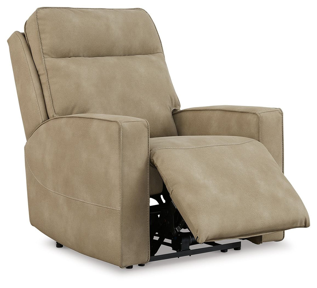 Next-Gen Durapella - Sand - Power Recliner / Adj Headrest - Fabric