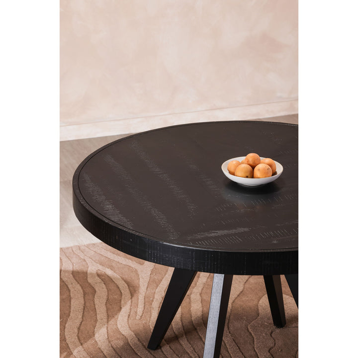 Parq - Round Dining Table - Black