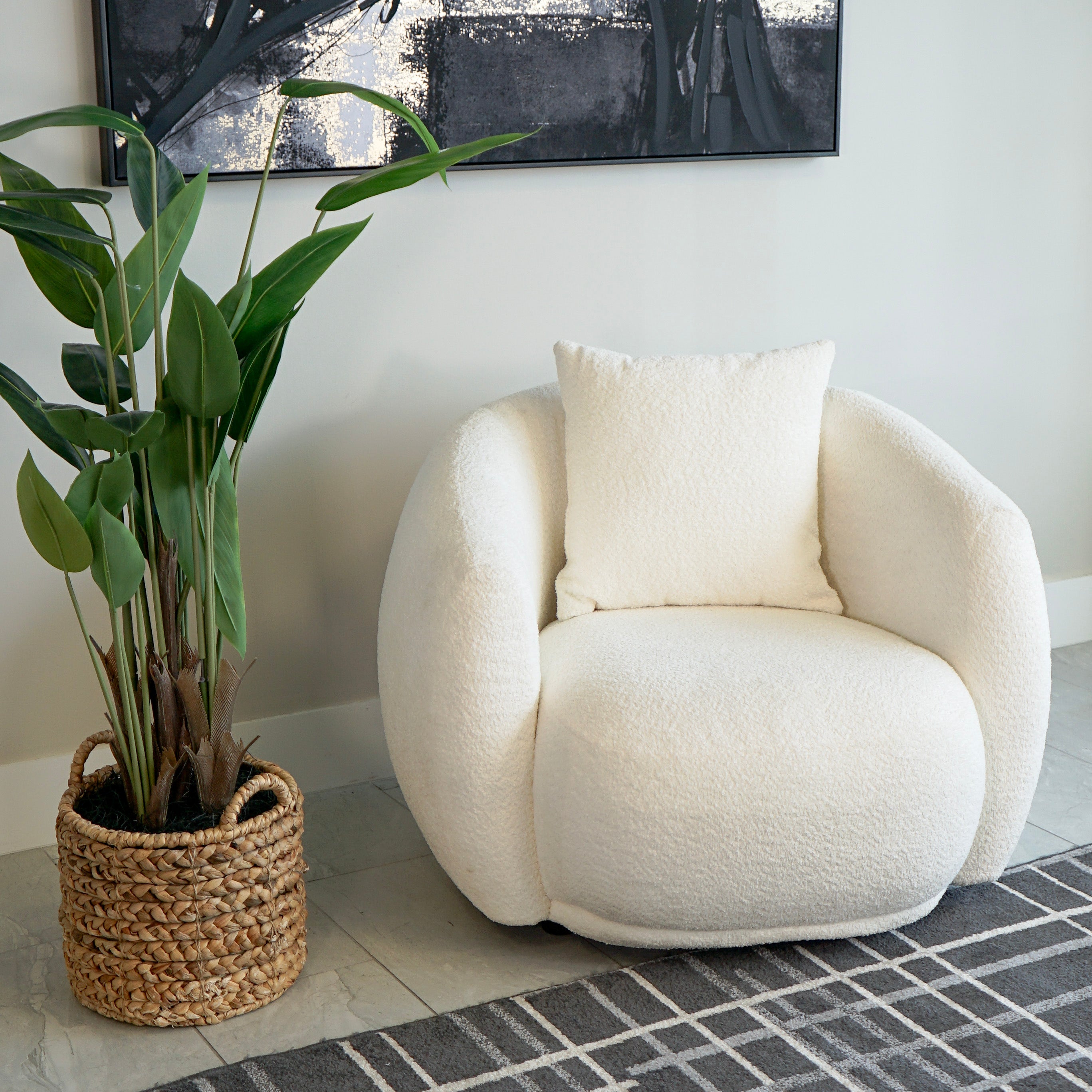 Diana Modern Curved Chair