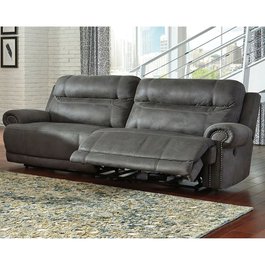 Ashley 38401/81/94/T752-9/2/7/4 Austere - Gray - 2 Seat REC Sofa 