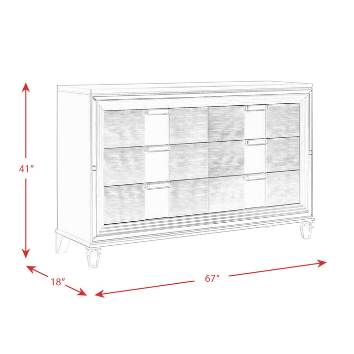 Twenty Nine - 6-Drawer Dresser