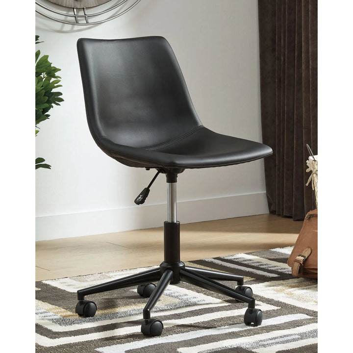 Ashley Z1610378/H200-09 Jaeparli - Grayish Brown - L-Desk & Swivel Desk Chair