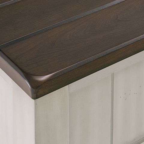 Darborn - Chair Side End Table - Gray / Brown