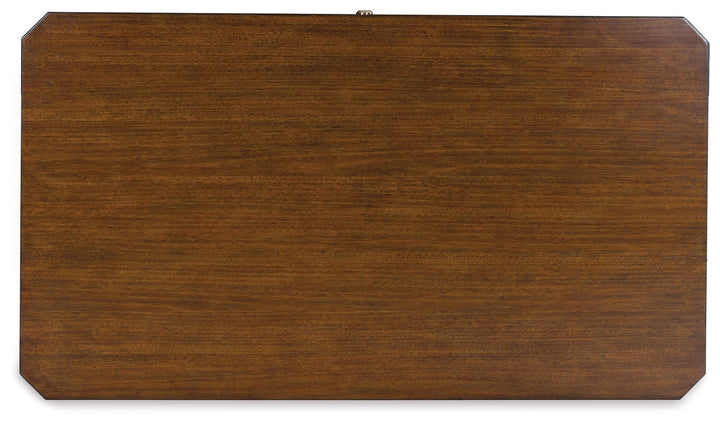 Trenmour - Medium Brown - Rectangular Cocktail Table