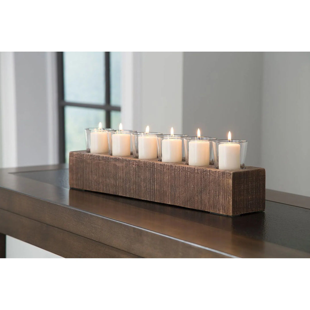 Ashley A2000315 Cassandra - Brown - Candle Holder