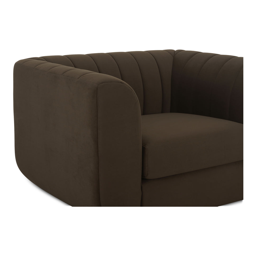 Rosy - Lounge Chair - Dark Brown