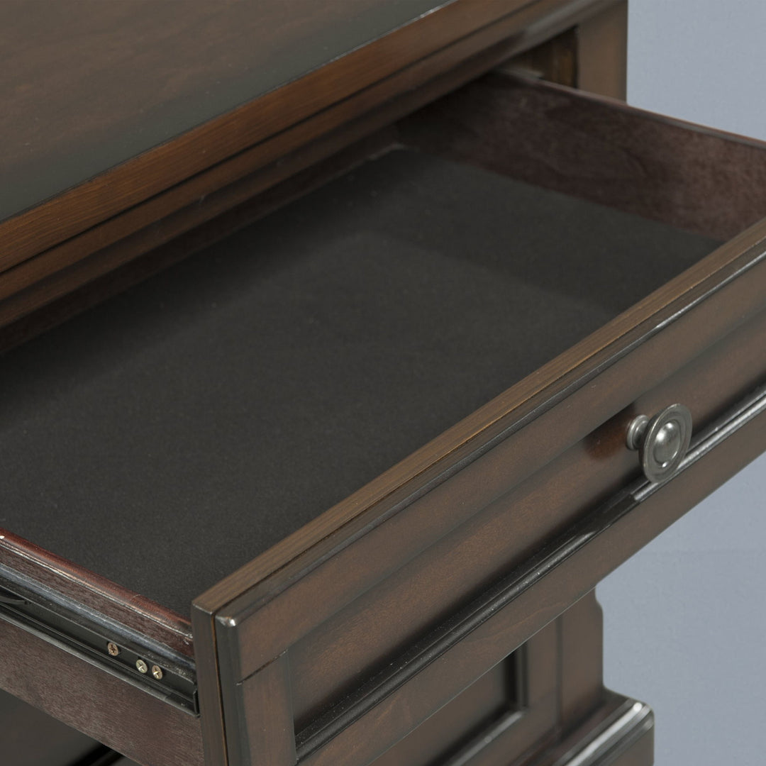 Kingston - Nightstand With Power - Walnut