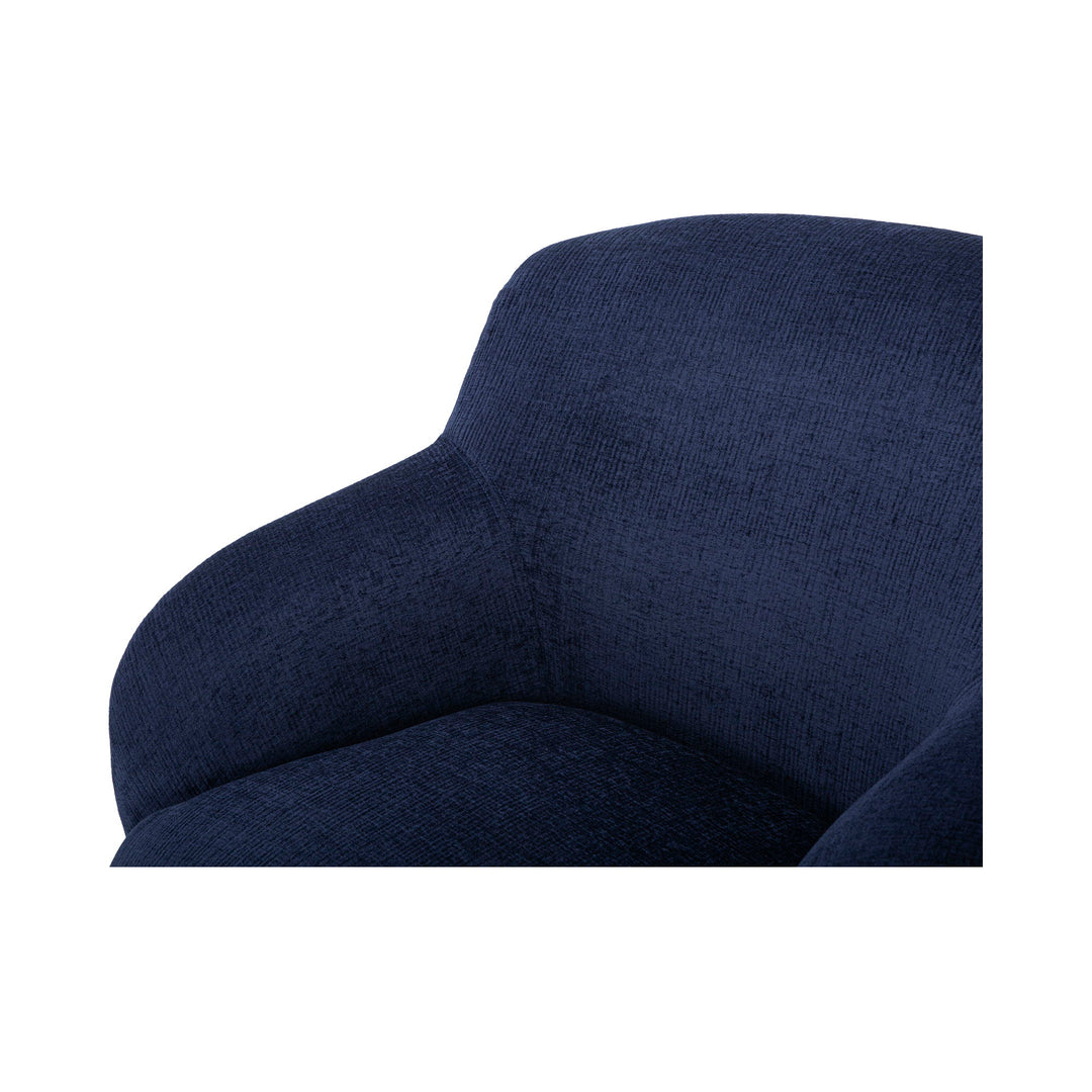 Stevie - Lounge Chair - Navy