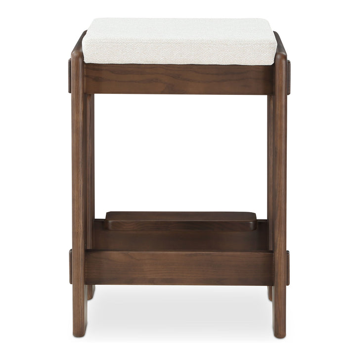 Ashby - Counter Stool - Beige - White