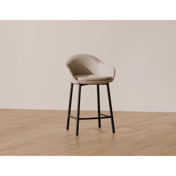 Emily - Counter Stool - Heather Beige