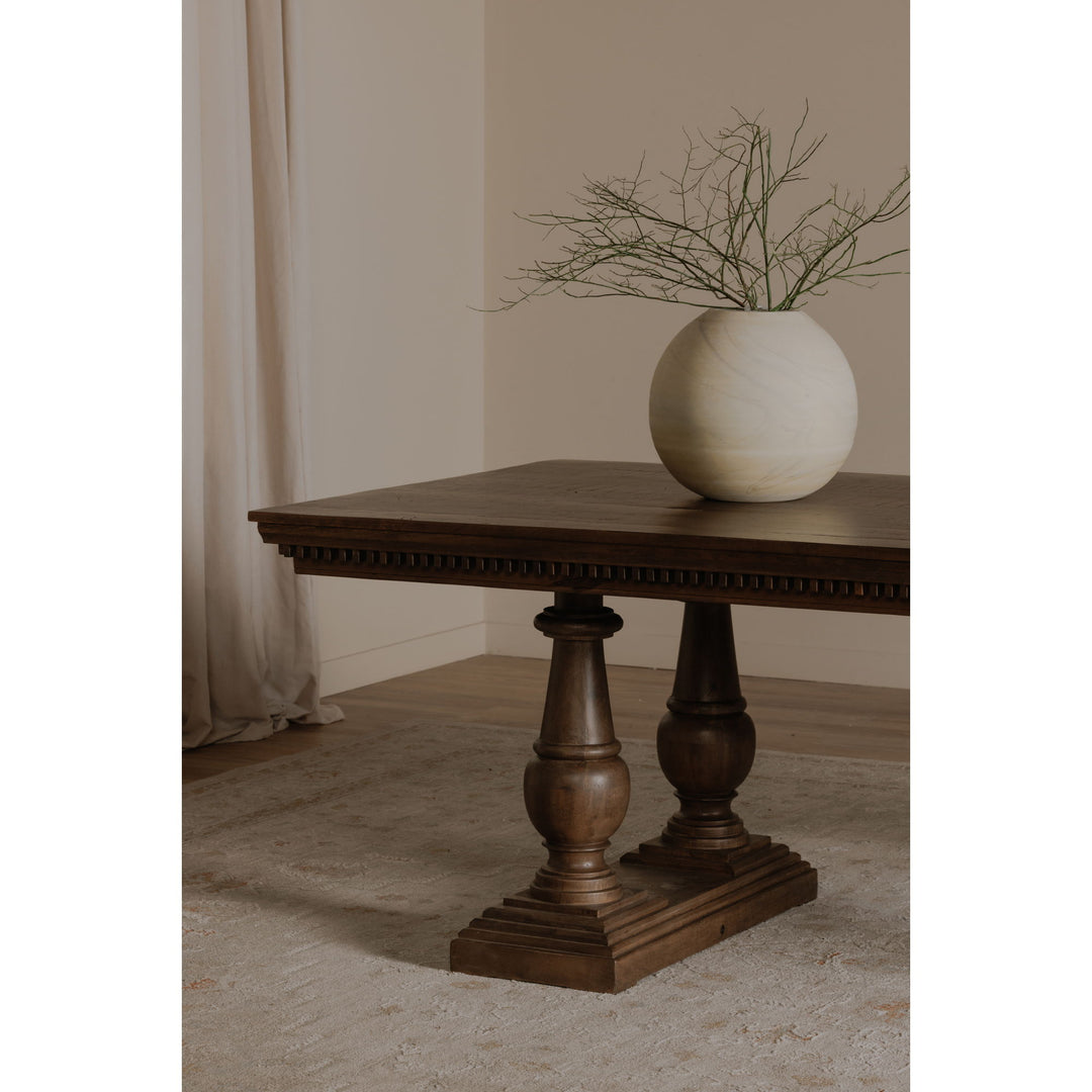 Everson - Dining Table - Brown
