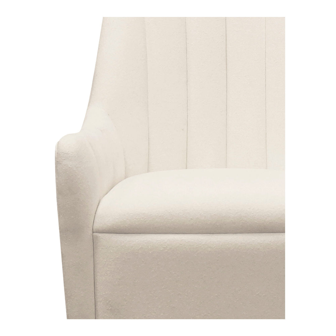 Bowie - Swivel Chair - White