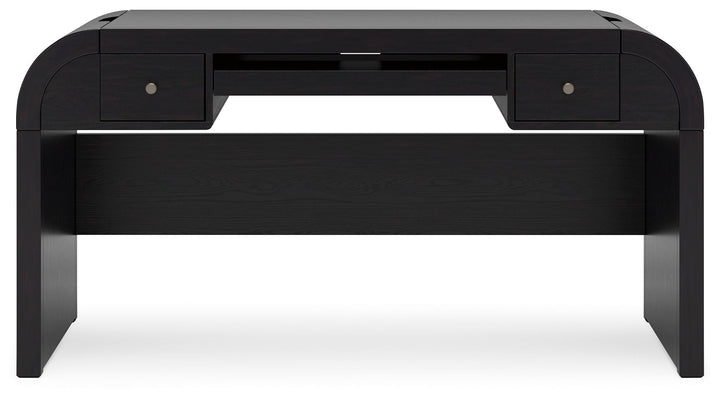 Rowanbeck - Black - Home Office Desk