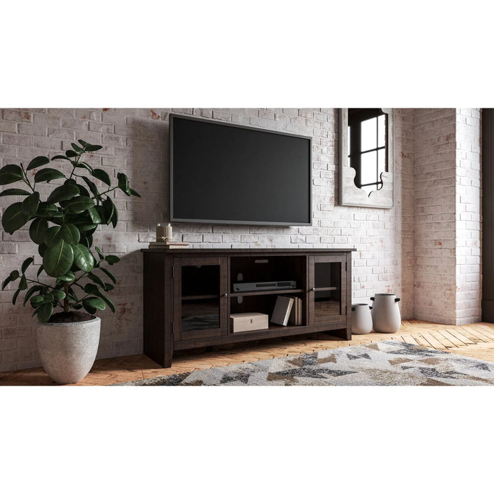 Ashley W283-68 Camiburg - Warm Brown - LG TV Stand w/Fireplace Option