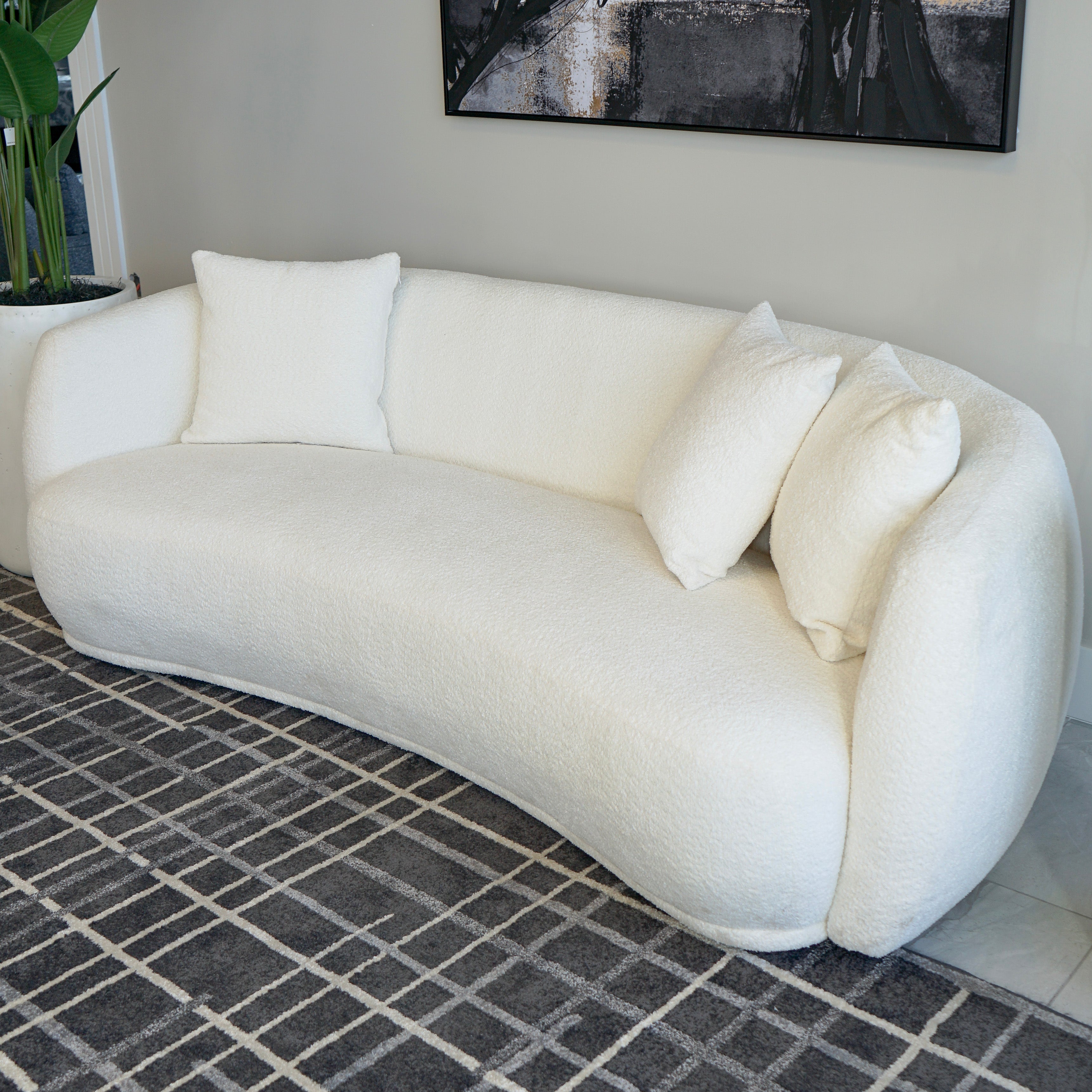 Diana Modern Curved Sofa