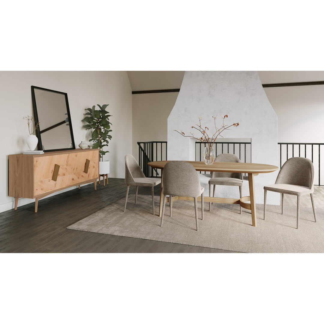 Trie - Small Dining Table - Natural Light Oak