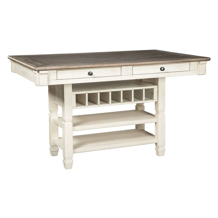 Ashley D647-32 Bolanburg - Two-tone - RECT Dining Room Counter Table