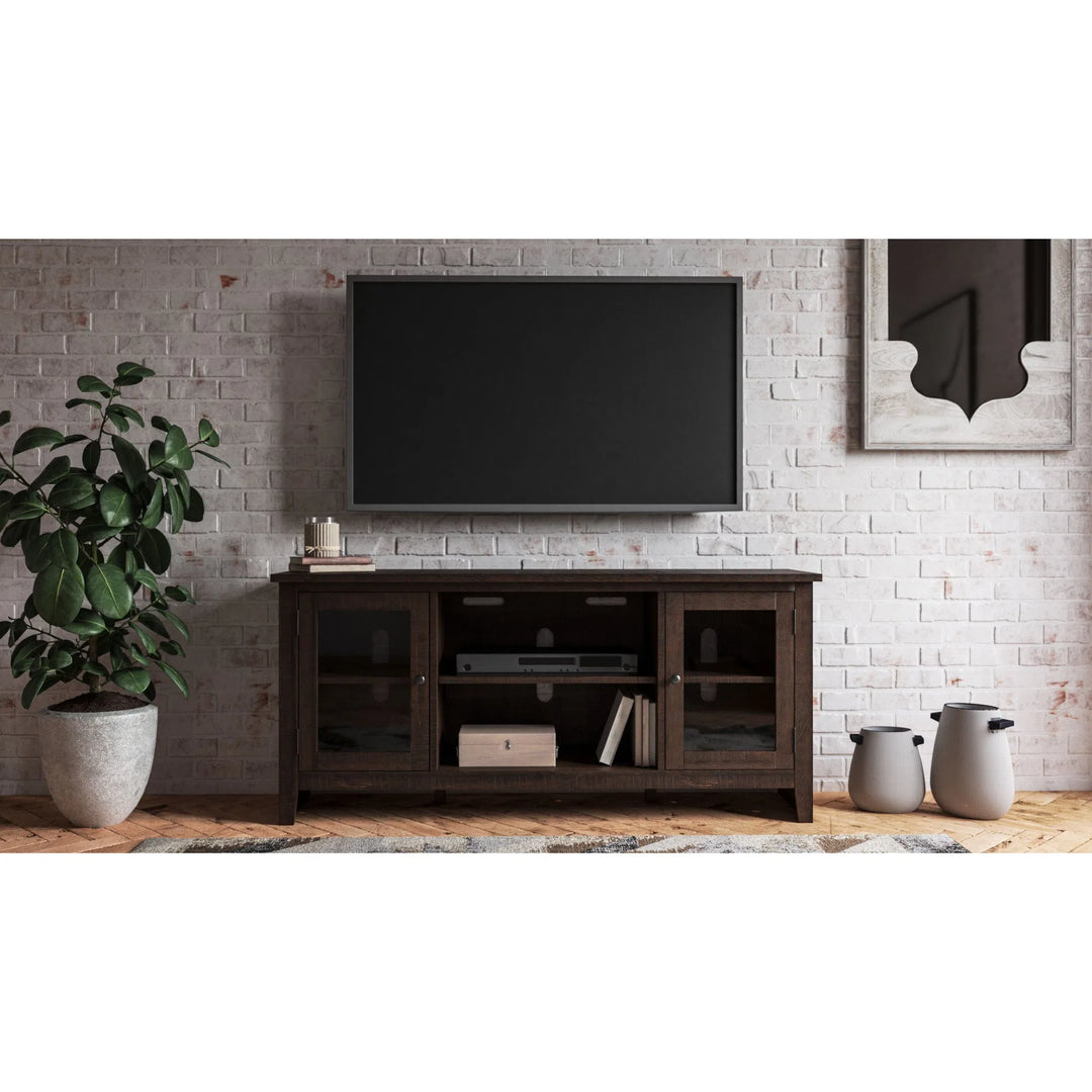 Ashley W283-68 Camiburg - Warm Brown - LG TV Stand w/Fireplace Option