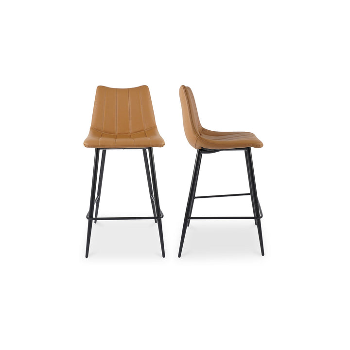 Alibi - Counter Stool (Set of 2) - Tan