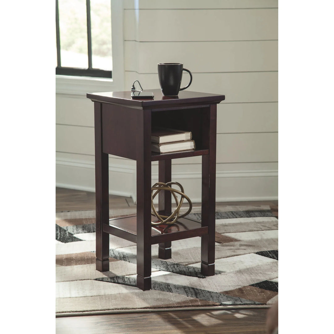 Ashley A4000088 Marnville - Reddish Brown - Accent Table