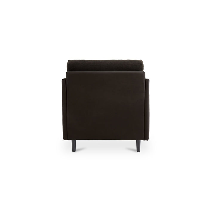 Teller - Accent Chair - Warm Black