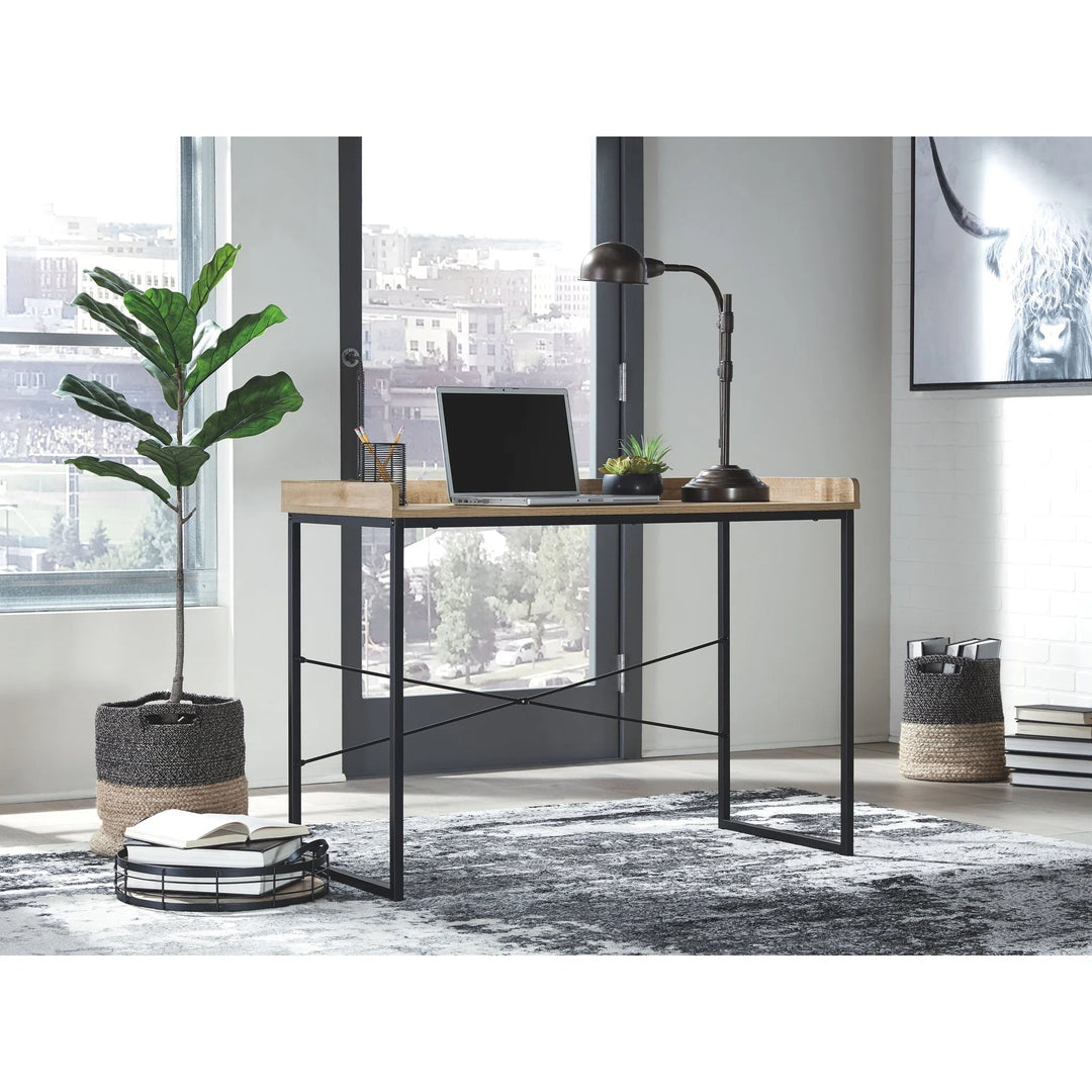 Ashley H320-10 Gerdanet - Light Brown - Home Office Desk