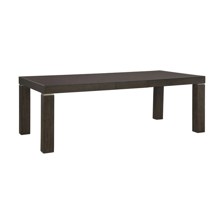 Ashley D731-35 Hyndell - Dark Brown - RECT Dining Room EXT Table